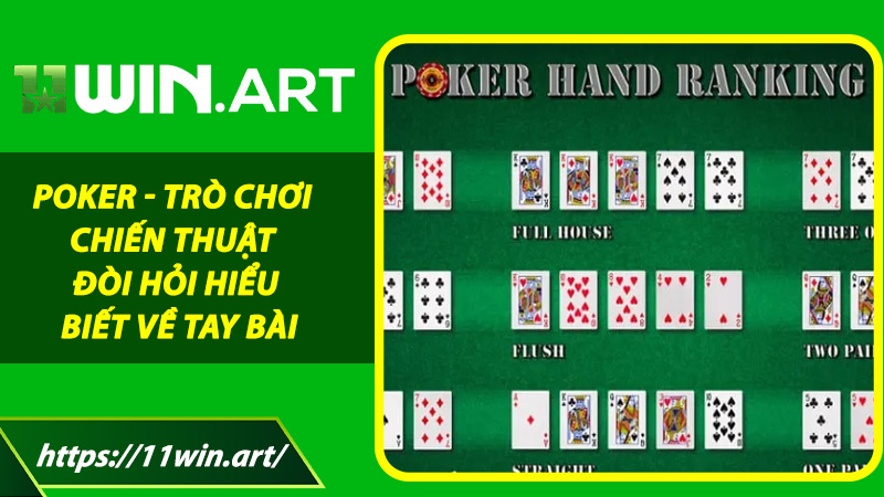 Poker - Trò Chơi Chiến Thuật Đòi Hỏi Hiểu Biết Về Tay Bài